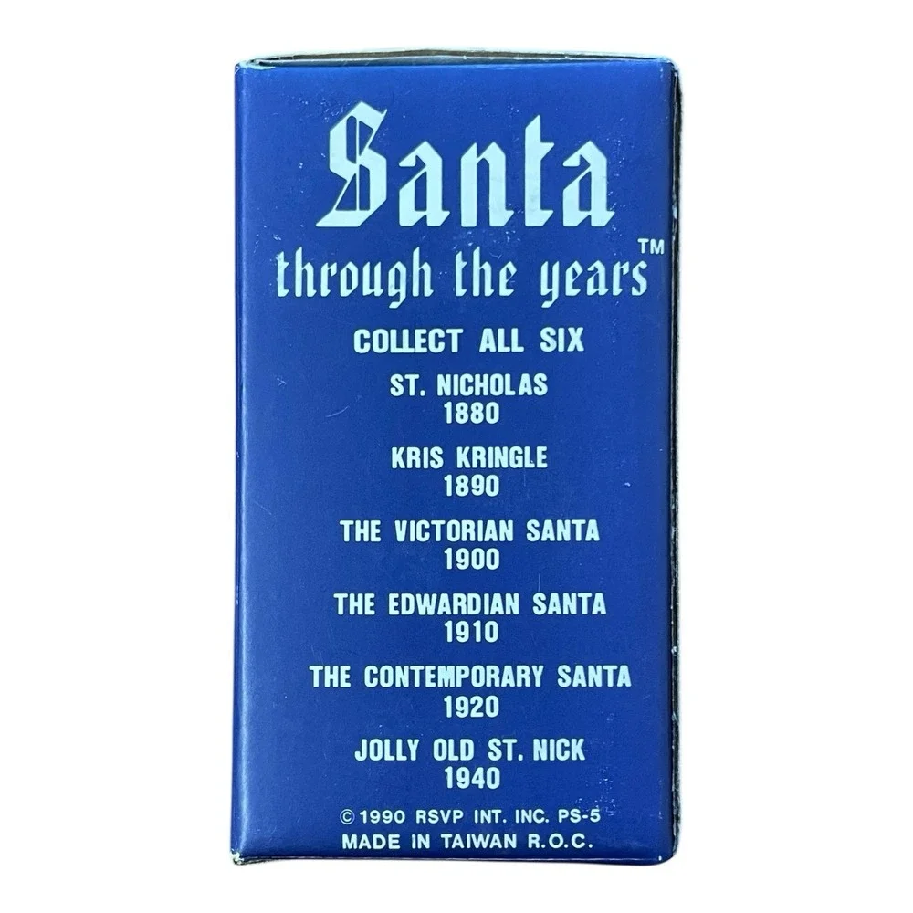 The Contemporary Santa 1920 Santa Through‎ The Years Porcelain Figure
